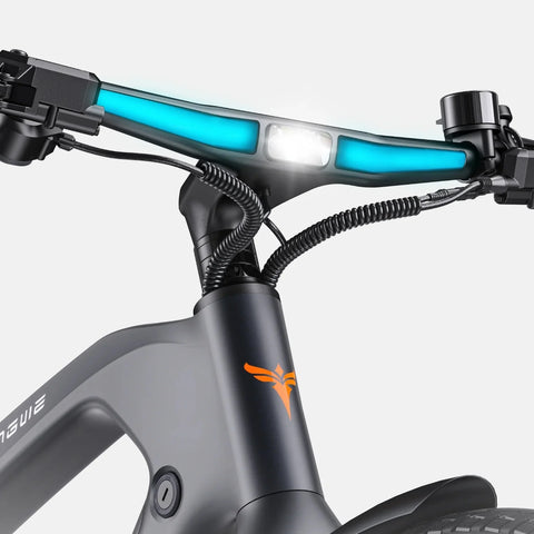 E-Bike ENGWE N1 PRO - Motor 250W Akku 36V10Ah 27.5 Zoll Räder  Hydraulische Scheibenbremsen - Grau