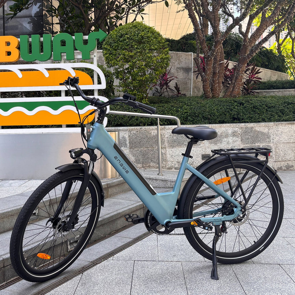 ENGWE P275 SE E-Bike - 250W Motor 468Wh Battery Capacity 27.5 Inch Hydraulic Disc Brake - Blue