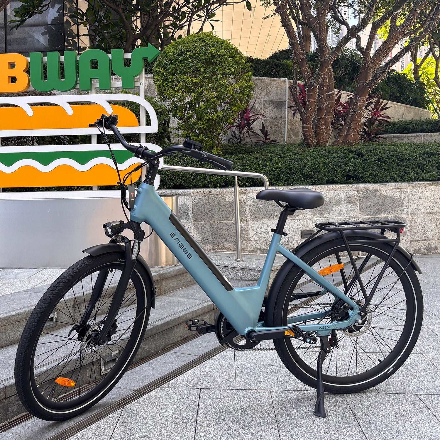 ENGWE P275 SE E-Bike - 250W Motor 468Wh Battery Capacity 27.5 Inch Hydraulic Disc Brake - Blue