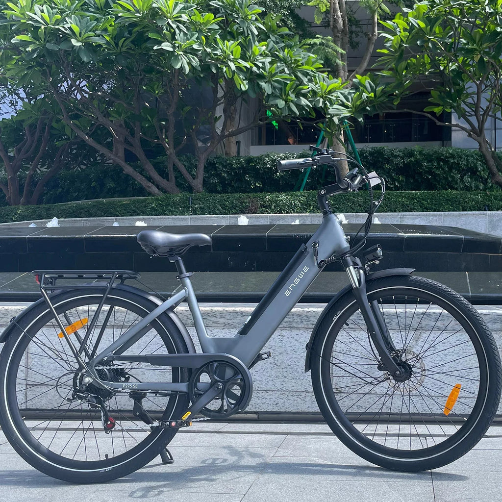 Vélo électrique ENGWE P275 SE - Moteur 250W Capacité de batterie 468Wh Freins à disque hydrauliques 27,5 pouces - Gris