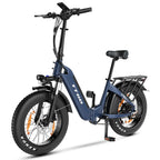 TTGO F6 E-Bike - Motor 250W Akku 36V25AH 20-Zoll-Rädern Hydraulische Scheibenbremsen  - Blau