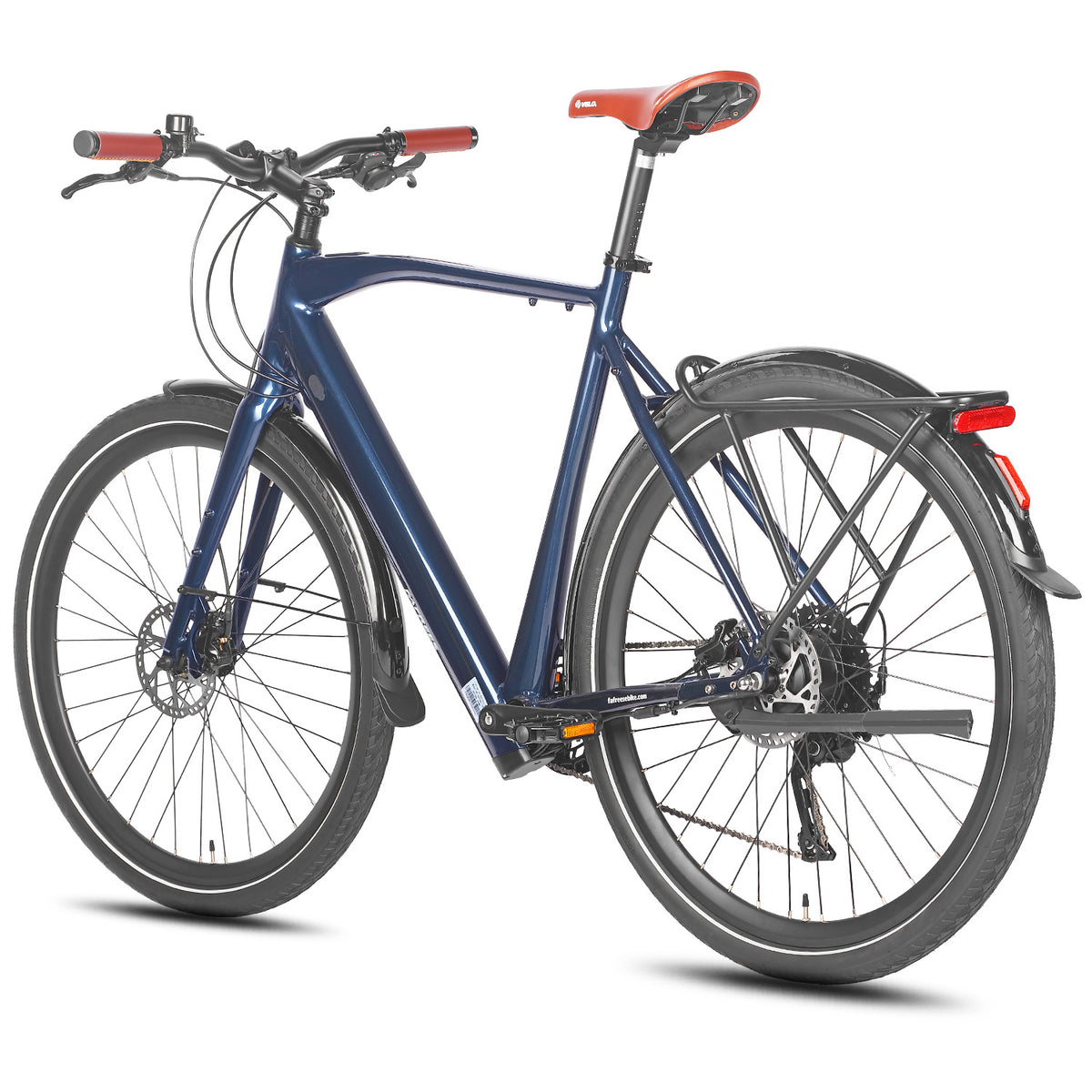 FAFREES F700M City E-Bike - Motor 250W Akku 36V10AH Alurahmen Hydraulikbremse - Blau