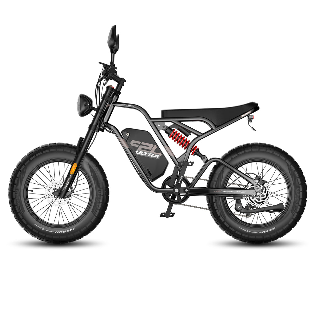 FAFREES F20 Ultra E-Bike - Motor 750W Akku 48V25AH 20-Zoll-Rädern Hydraulische Scheibenbremsen - Schwarz