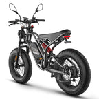 FAFREES F20 Ultra Upgrade E-Bike - Motorleistung 750W Akku 48V25AH 20-Zoll-Räder Mechanische Scheibenbremsen - Grau