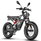 FAFREES F20 Ultra Vélo électrique (Homologation UE L1e-B) - Moteur 750W Batterie 48V25AH Roues 20 pouces Freins mécaniques - Gris