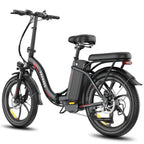 E-Bike FAFREES F20+ - Motor 250W Battery 36V20Ah 20 Inch Wheels Mechanical Disc Brake - Black