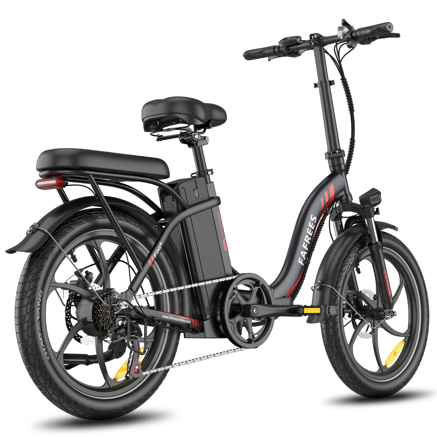 E-Bike FAFREES F20+ Pro - 250W Motor 36V22.5Ah Battery 20 Inch Wheels Mechanical Disc Brake - Black