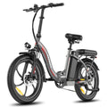 Vélo électrique FAFREES F20+ - Moteur 250W Batterie 36V20Ah Roues 20 pouces Frein à disque mécanique - Gris