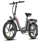Vélo électrique FAFREES F20+ - Moteur 250W Batterie 36V20Ah Roues 20 pouces Frein à disque mécanique - Gris