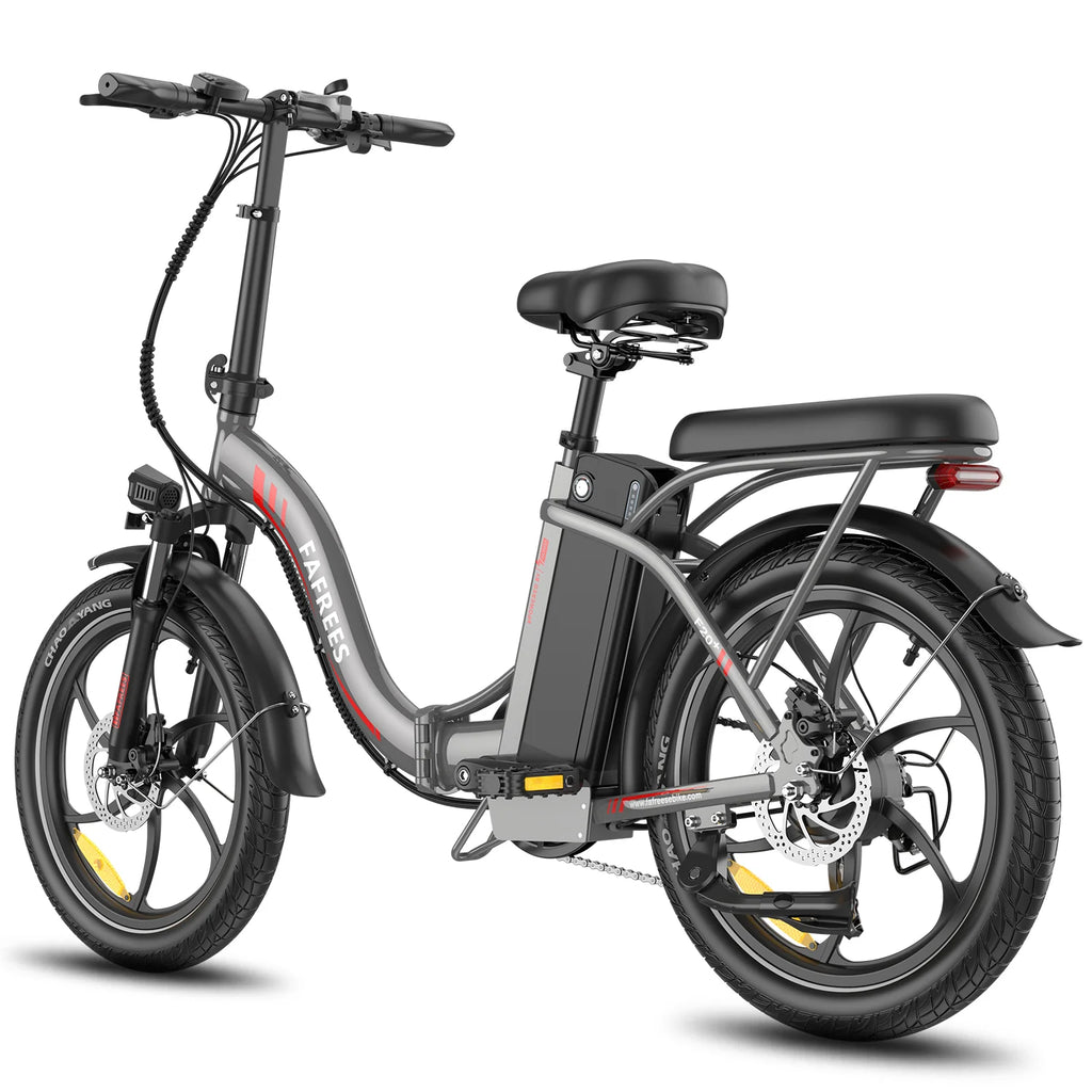 Vélo électrique FAFREES F20+ - Moteur 250W Batterie 36V20Ah Roues 20 pouces Frein à disque mécanique - Gris