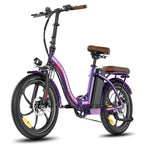 Vélo électrique FAFREES F20+ Pro - Moteur 250W Batterie 36V22.5Ah Roues 20 pouces Frein à disque mécanique - Violet Rose