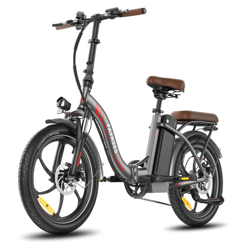 E-Bike FAFREES F20+ Pro - Motor 250W Akku 36V22.5Ah 20 Zoll Räder Mechanische Scheibenbremse - Grau