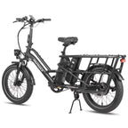 FAFREES FF20 CUV E-Bike - 250W Motor 48V24Ah Battery 20 Inch Tires Hydraulic Disc Brakes - Black
