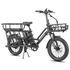 FAFREES FF20 CUV E-Bike - 250W Motor 48V24Ah Battery 20 Inch Tires Hydraulic Disc Brakes - Black