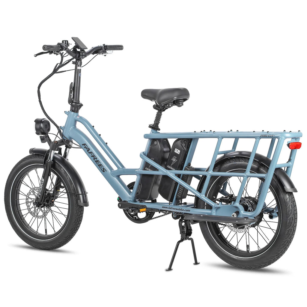 FAFREES FF20 CUV E-Bike - 250W Motor 48V24Ah Battery 20 Inch Tires Hydraulic Disc Brake - Blue