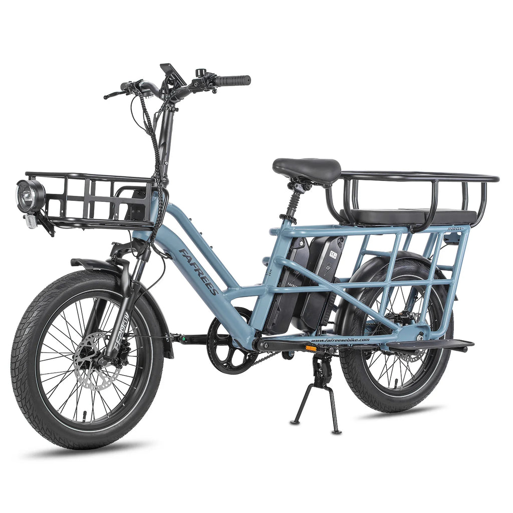 FAFREES FF20 CUV E-Bike - 250W Motor 48V24Ah Battery 20 Inch Tires Hydraulic Disc Brake - Blue