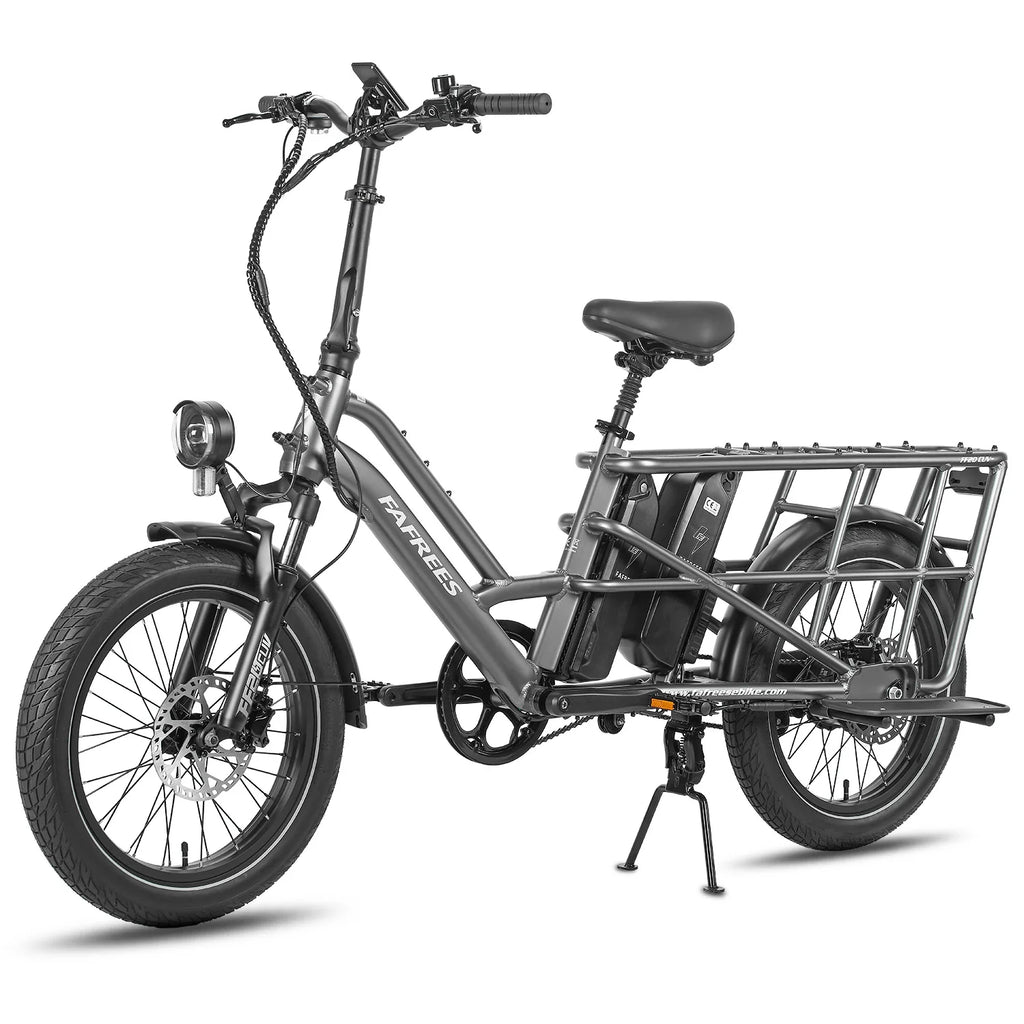 FAFREES FF20 CUV E-Bike - 250W Motor 48V24Ah Battery 20 Inch Tires Hydraulic Disc Brake - Gunmetal Gray