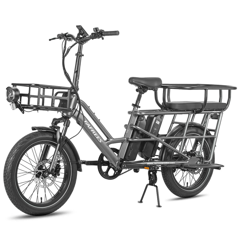 FAFREES FF20 CUV E-Bike - 250W Motor 48V24Ah Battery 20 Inch Tires Hydraulic Disc Brake - Gunmetal Gray