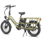 FAFREES FF20 CUV E-Bike - 250W Motor 48V24Ah Battery 20 Inch Tires Hydraulic Disc Brake - Green
