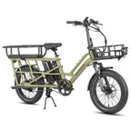 FAFREES FF20 CUV E-Bike - 250W Motor 48V24Ah Battery 20 Inch Tires Hydraulic Disc Brake - Green