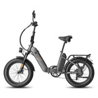 Vélo électrique FAFREES FF20 Polar - Moteur 500W Batterie 48V24Ah Roues 20 pouces Frein à disque mécanique - Gris