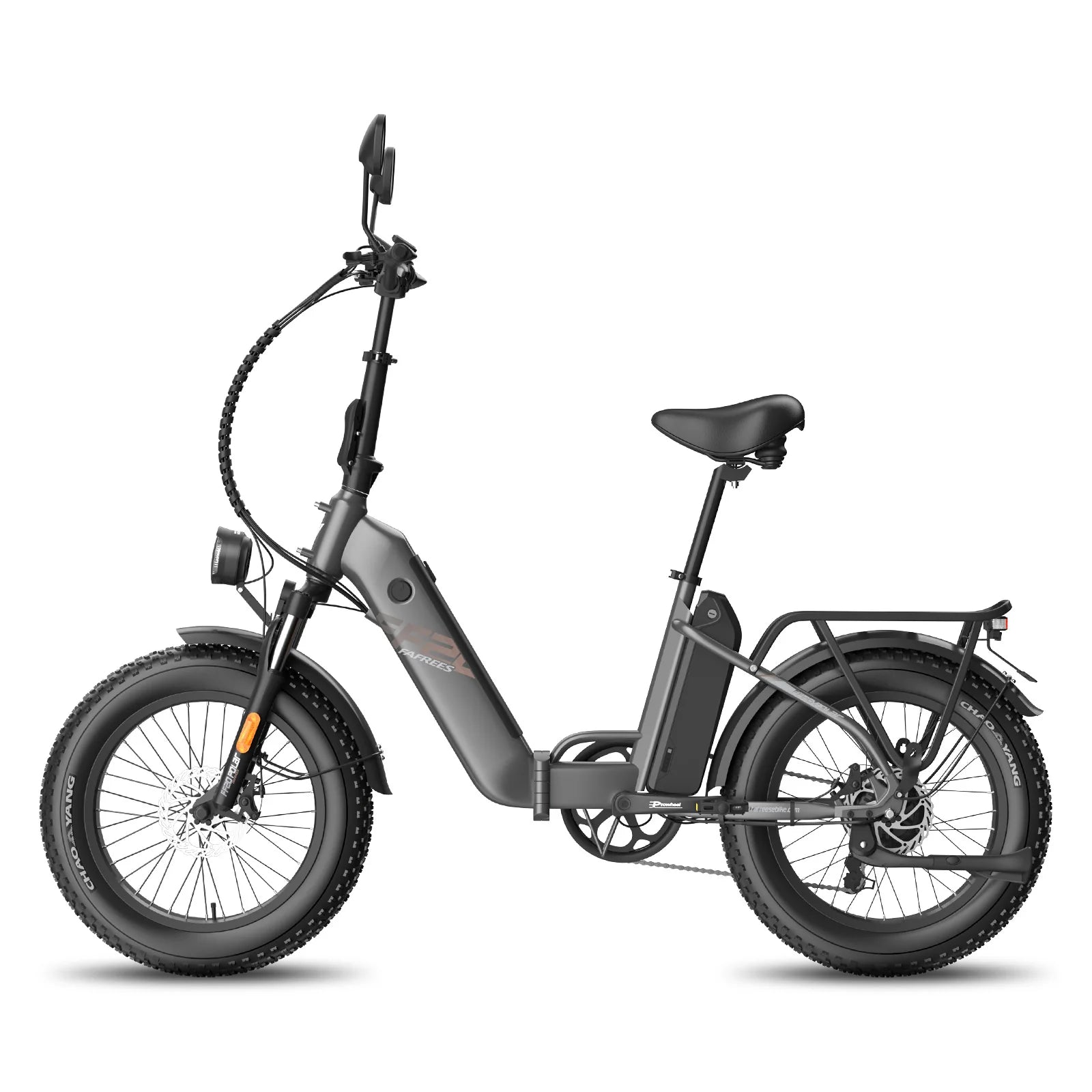 Vélo électrique FAFREES FF20 Polar - Moteur 500W Batterie 48V24Ah Roues 20 pouces Frein à disque mécanique - Gris