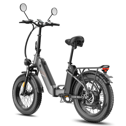 FAFREES FF20 Polar E-Bike - Motor  500W Akkus 48V13.4AH*2 20 Zoll-Rädern Mechanische Bremsen - Noir