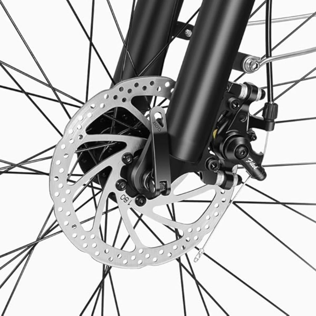 Vélo électrique Heybike Cityscape - Batterie 250W 36V10Ah Pneus 26 pouces Frein à disque mécanique - Noir