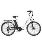 Vélo électrique Heybike Cityscape - Batterie 250W 36V10Ah Pneus 26 pouces Freins à disque mécaniques - blanc