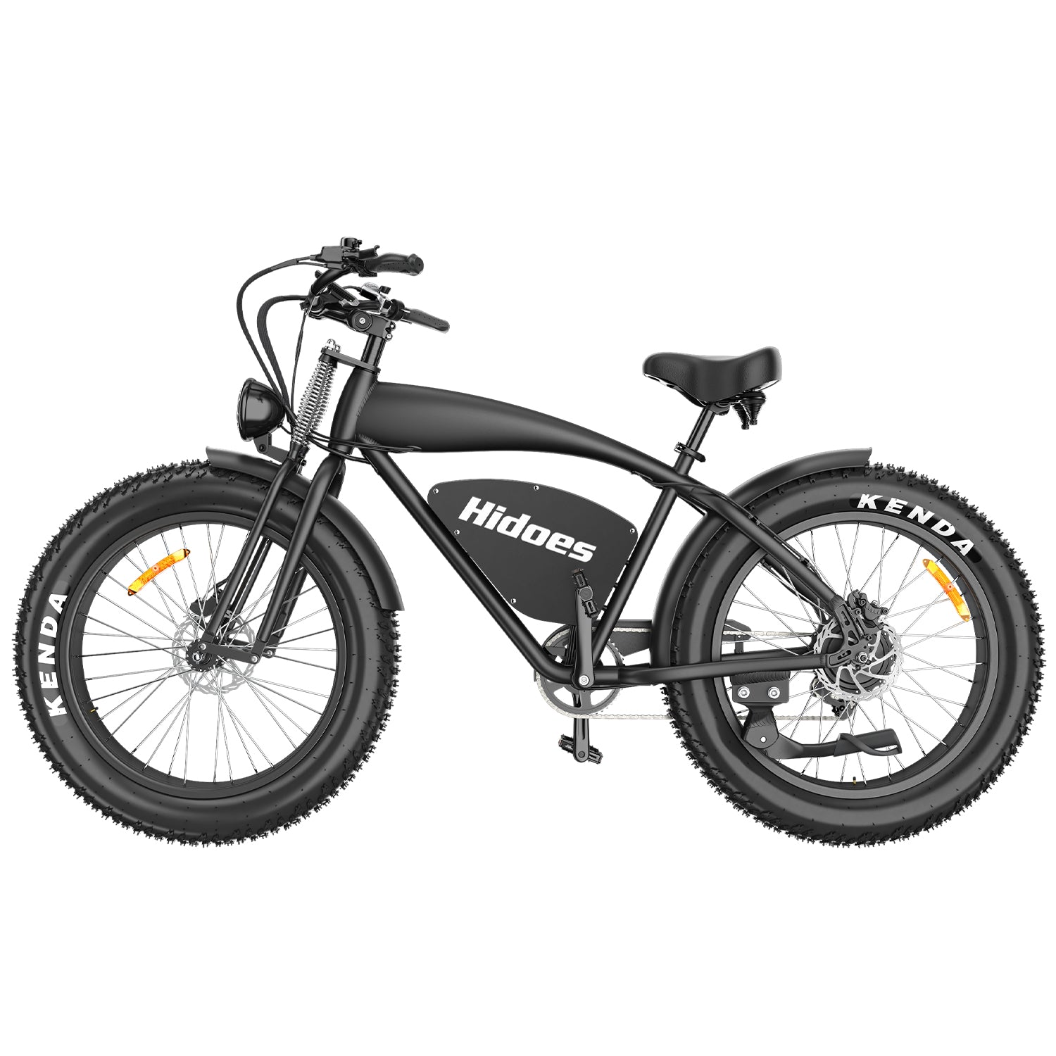 Hidoes HD-B3 Vélo électrique - Moteur 1200W Batterie 48V18.2AH Pneus 26 pouces Frein à disque hydraulique - Noir
