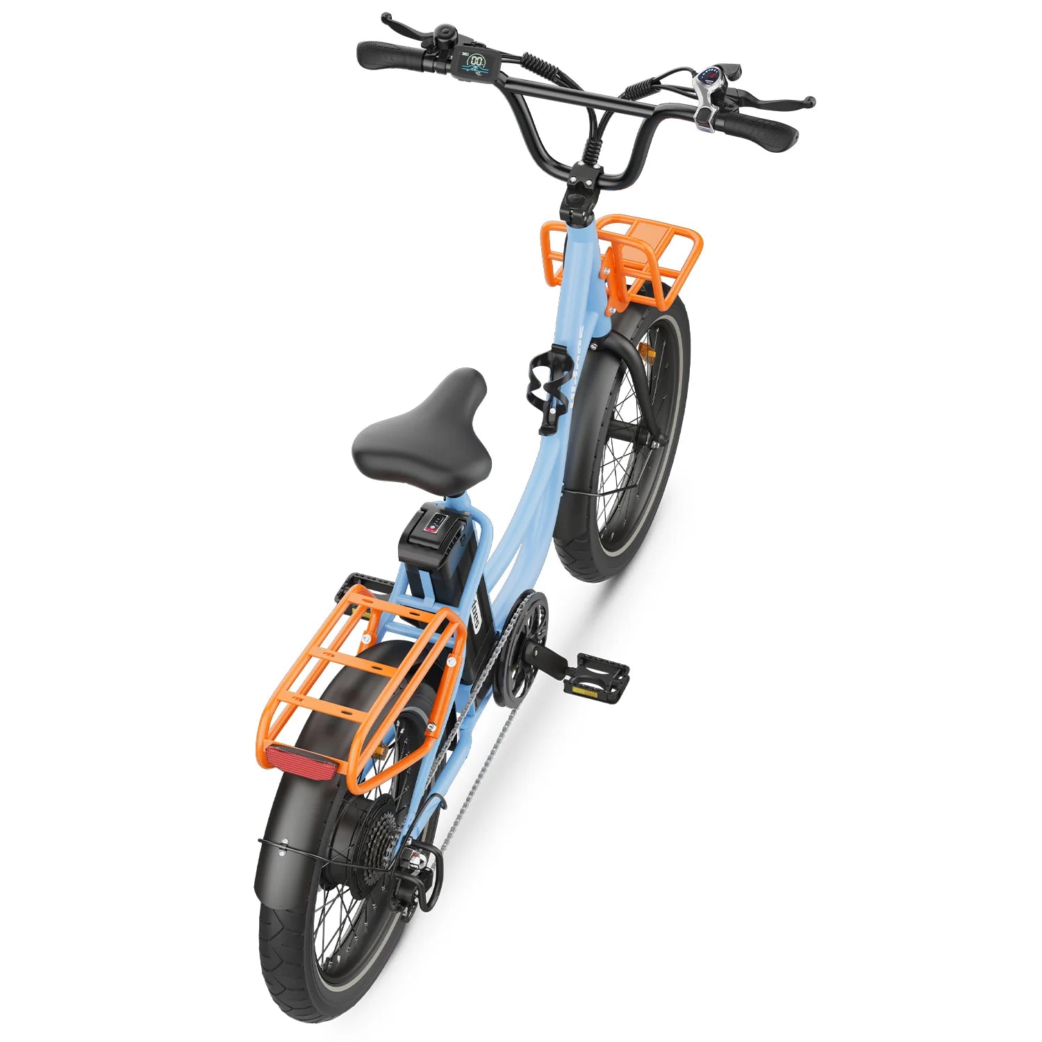 E-Bike Hidoes HD-C6 - 250W Motor 36V13AH Battery 20 Inch Tires Disc Brakes - Blue