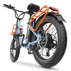 E-Bike Hidoes HD-C6 - 250W Motor 36V13AH Battery 20 Inch Tires Disc Brakes - Blue