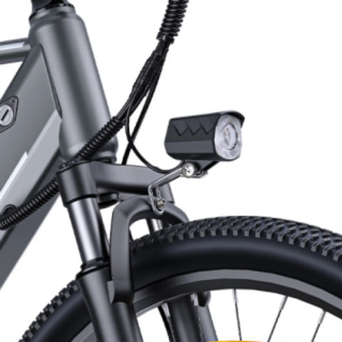 E-Bike HillMiles MileTrail 1 - Motor 350W Akku 36V13AH 26 Zoll Räder Ölscheibenbremse - Blau