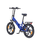Elektrisches Fahrrad  HillMiles Mile 2 - 350W Motor 36V13AhAkku 20Zoll Räder hydraulische Doppelbremsen - Blau