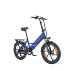 Elektrisches Fahrrad  HillMiles Mile 2 - 350W Motor 36V13AhAkku 20Zoll Räder hydraulische Doppelbremsen - Blau