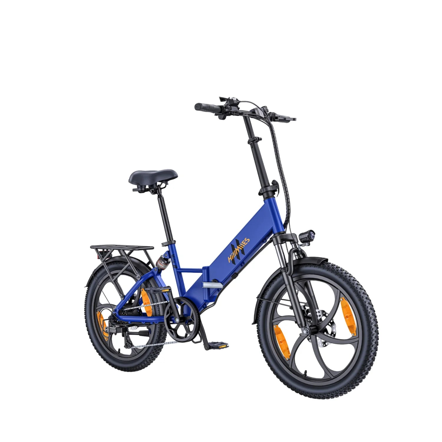 Elektrisches Fahrrad  HillMiles Mile 2 - 350W Motor 36V13AhAkku 20Zoll Räder hydraulische Doppelbremsen - Blau