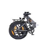 Electric Bicycle HillMiles Mile 2 - 350W Motor 36V13Ah Battery 20-inch Wheels Hydraulic Dual Brakes - Grey