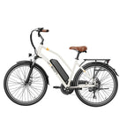 E-Bike JASION CB1 - 500W Battery 36V12.5AH 27.5 Inch Tires Mechanical Disc Brake - White