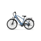 E-Bike JASION EB5 Roamer - 500W Motor 48V10AH Battery 26 Inch Wheels Mechanical Disc Brake - Blue