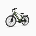 E-Bike JASION EB5 Roamer - Motor 500W Akku 48V10AH 26 Zoll Räder  mechanische Scheibenbremse - Grün