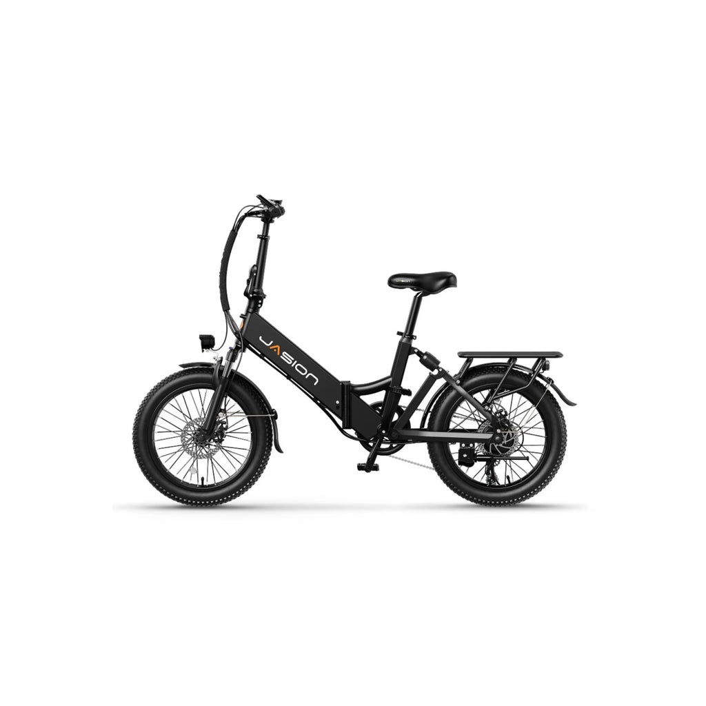 Vélo électrique JASION EB7 st - Moteur 500W Batterie 48V10AH Roues 20 pouces Frein à disque mécanique - Noir