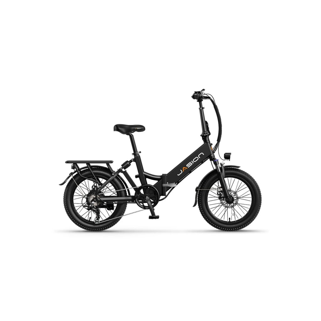 Vélo électrique JASION EB7 st - Moteur 500W Batterie 48V10AH Roues 20 pouces Frein à disque mécanique - Noir