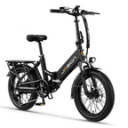 Vélo électrique JASION EB7 st - Moteur 500W Batterie 48V10AH Roues 20 pouces Frein à disque mécanique - Noir