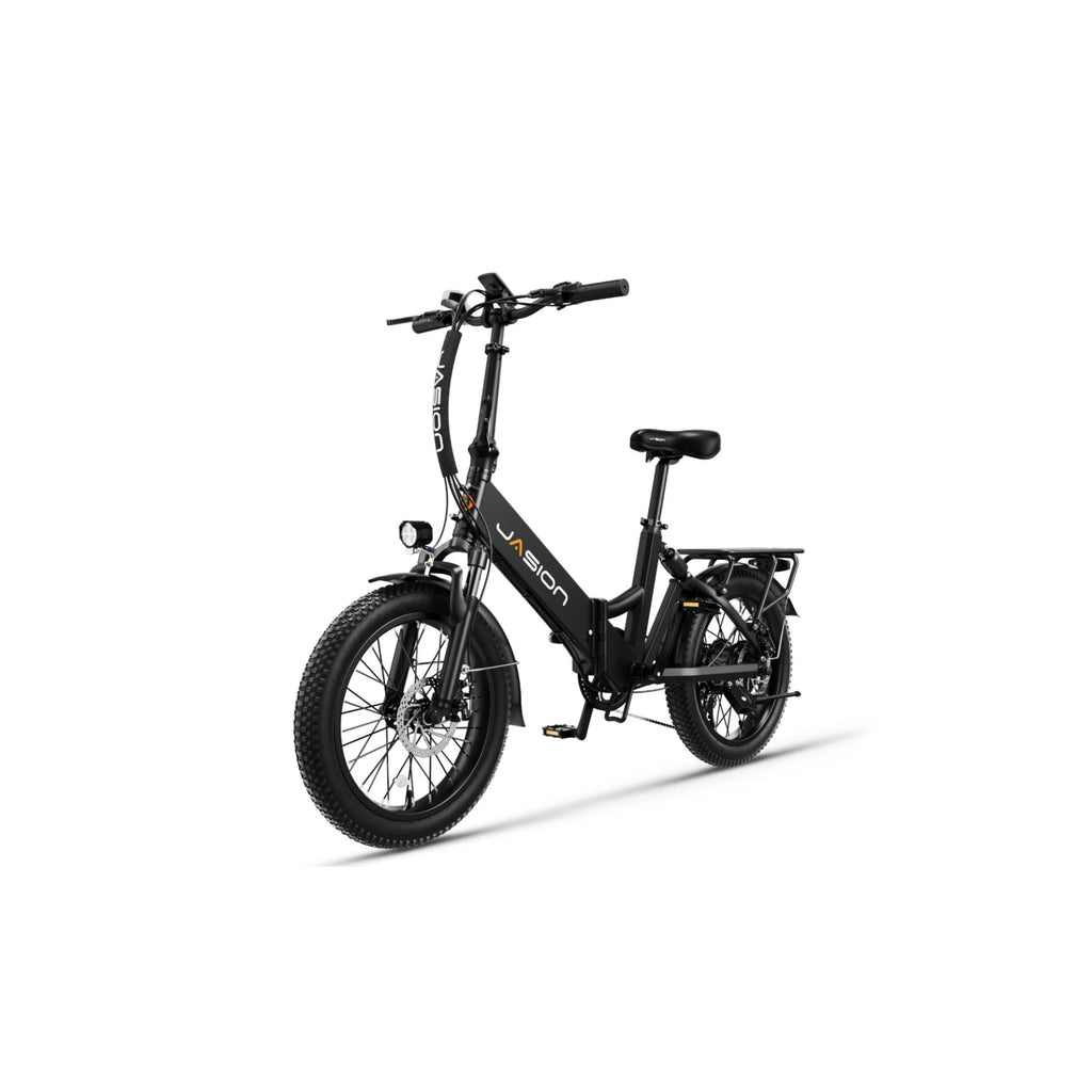 Vélo électrique JASION EB7 st - Moteur 500W Batterie 48V10AH Roues 20 pouces Frein à disque mécanique - Noir