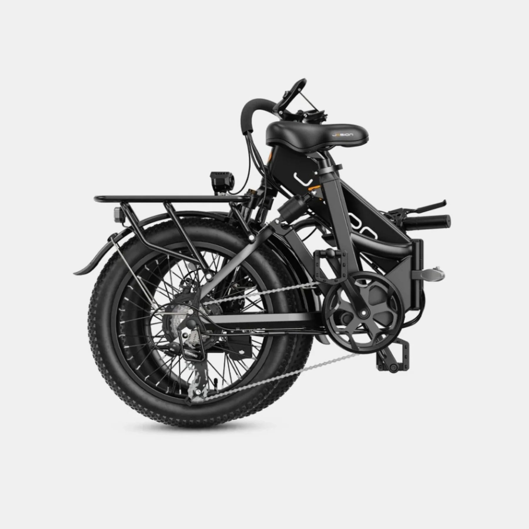 Vélo électrique JASION EB7 st - Moteur 500W Batterie 48V10AH Roues 20 pouces Frein à disque mécanique - Noir