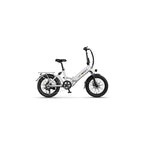 E-Bike JASION EB7 st - Moteur 500W Batterie 48V10AH Roues 20 pouces Frein à disque mécanique - Blanc