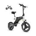 E-Bike JASION JC1 - 250W Battery 36V5.2AH 14 Inch Tires Mechanical Disc Brake - Green