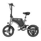 Vélo électrique JASION JC1 - Batterie 250W 36V5.2AH Pneus 14 pouces Frein à disque mécanique - Gris