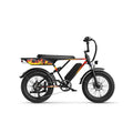 E-Bike JASION RetroVolt - 500W Battery 48V12.5Ah 20 Inch Tires Mechanical Disc Brake - Black