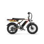 E-Bike JASION RetroVolt - 500W Battery 48V12.5Ah 20 Inch Tires Mechanical Disc Brake - Black